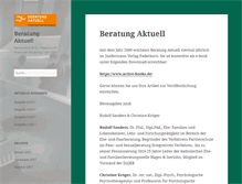 Tablet Screenshot of beratung-aktuell.de